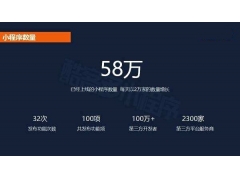 目前已经上线58万微信小程序都有哪些特点和共性？